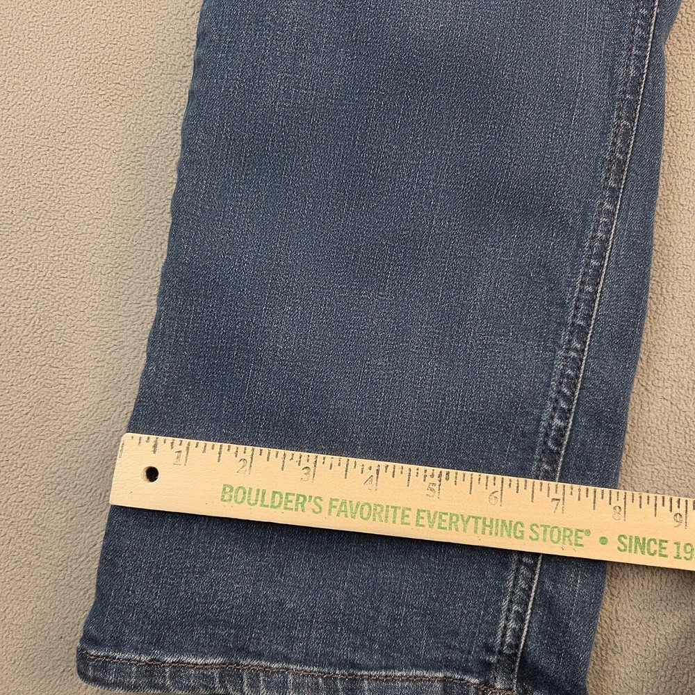 Diesel Larkee Relaxed Jeans Mens 31x34 Blue Stretch Comfort Straight Denim - Picture 9 of 11